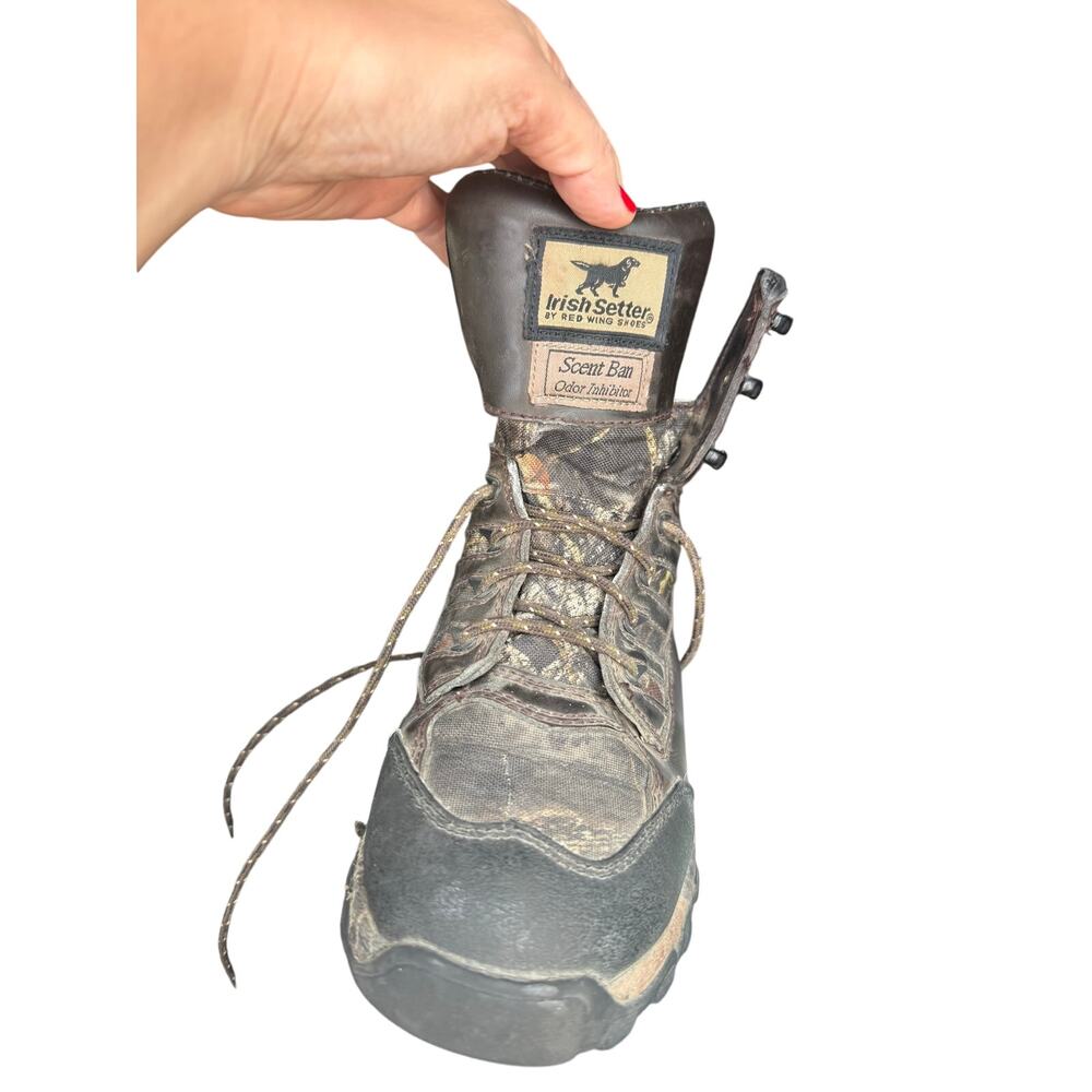 Irish Setter by Red Wing 3887 Women’s 7 Camo Hunting Boots 1000 Gram Thinsulate